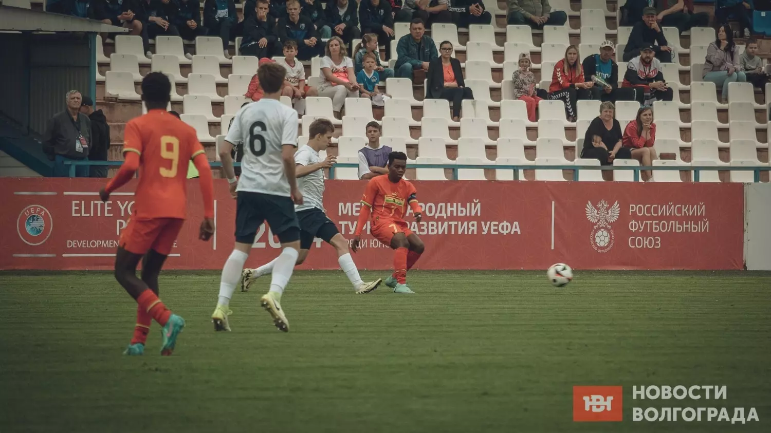 Сборная России выиграла в первом же матче на турнире развития УЕФА