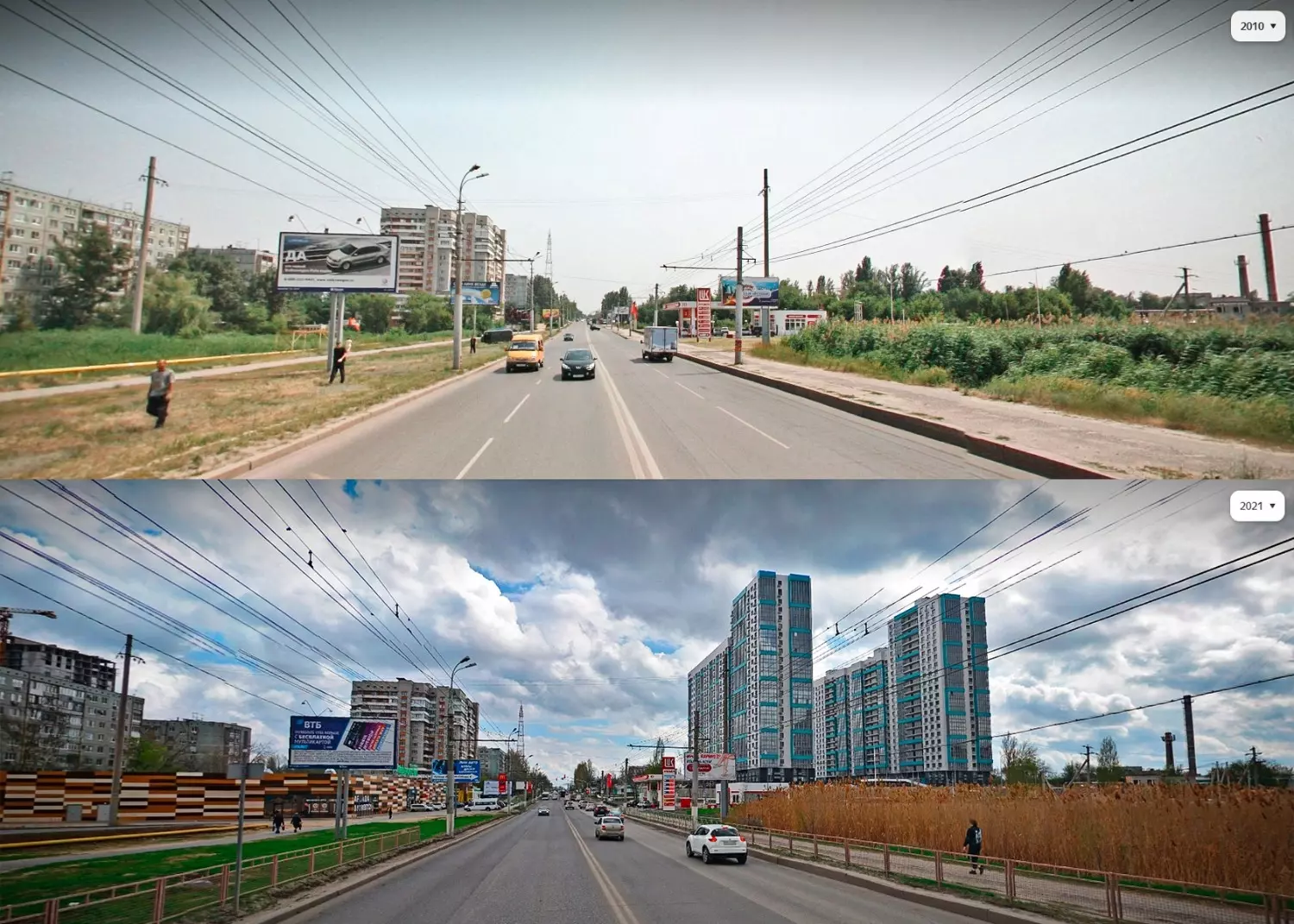 Бульвар 30-я Победы в Волгограде изменился в лучшую сторону