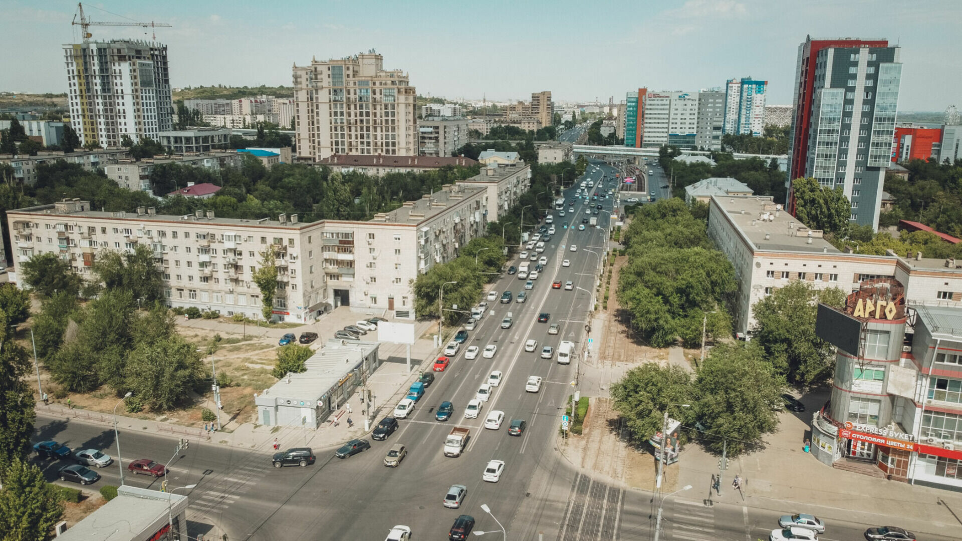 В центре Волгограда ряд улиц станут пешеходными 9 мая