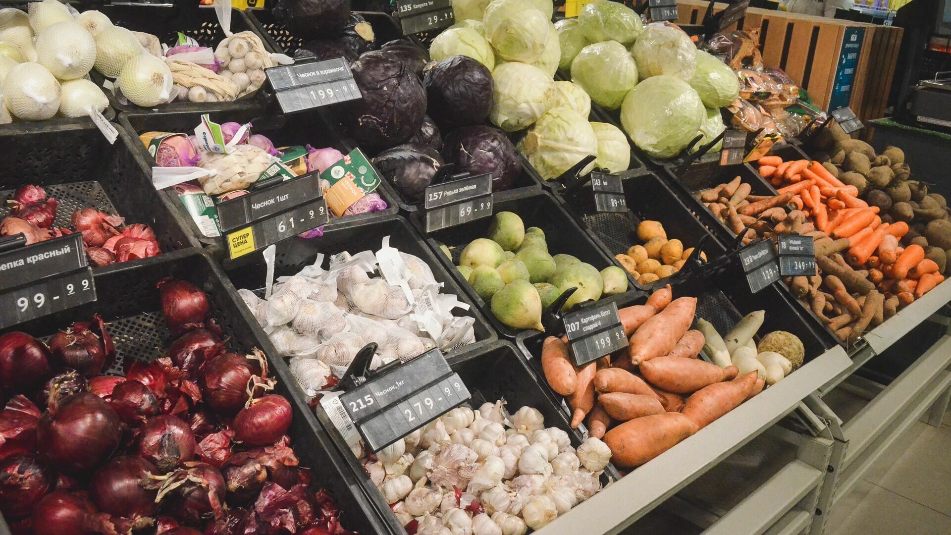 Недельные колебания цен в Волгограде были особенно заметны на примере овощей.